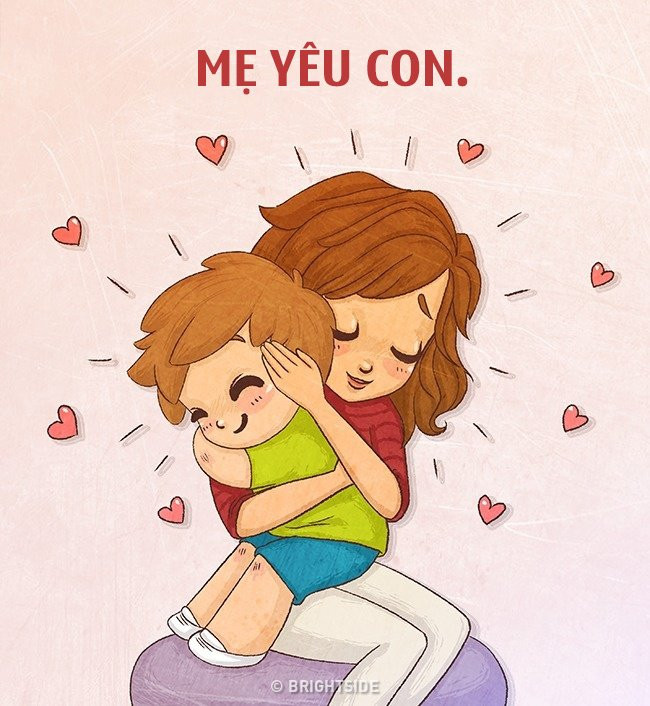 Những câu nói của cha mẹ khiến trẻ cảm thấy hạnh phúc