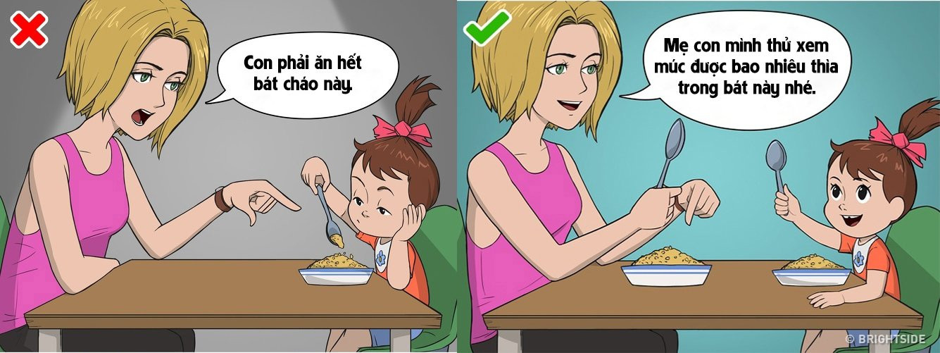 Mẹo dạy con bướng bỉnh không cần đòn roi