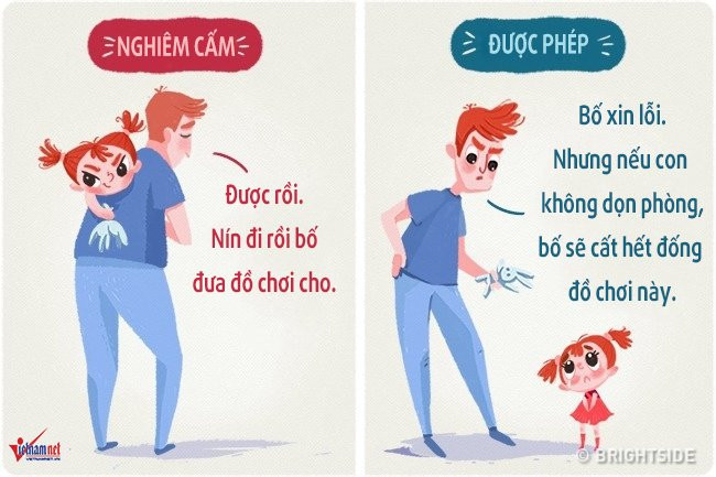 7 điều tuyệt đối cha mẹ không nên làm với con