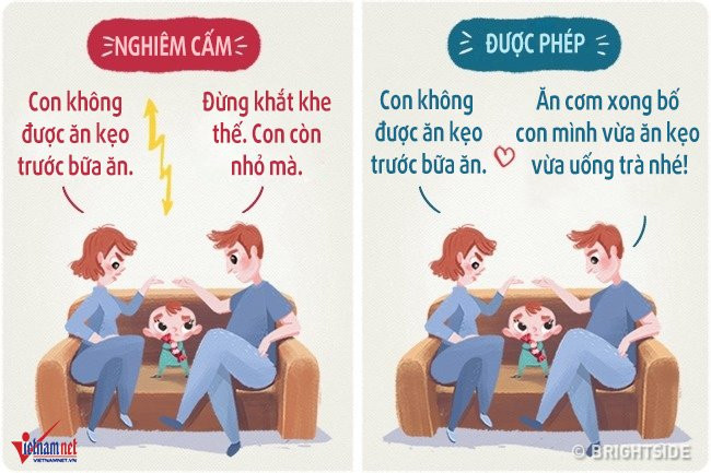 7 điều tuyệt đối cha mẹ không nên làm với con