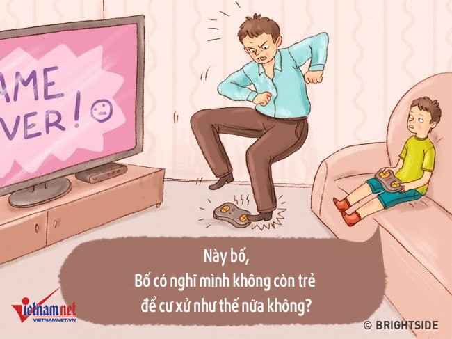 Những mẩu hội thoại “nếu con cái nói câu của cha mẹ” đáng suy ngẫm