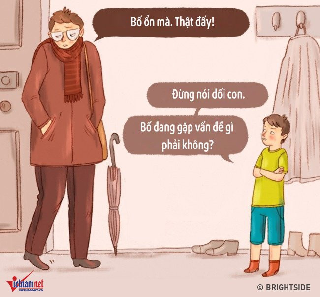 Những mẩu hội thoại “nếu con cái nói câu của cha mẹ” đáng suy ngẫm