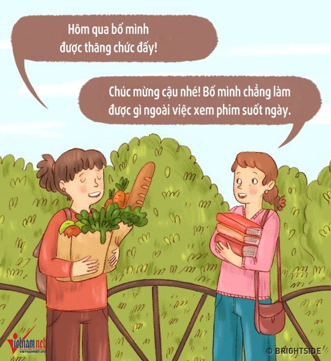 Những mẩu hội thoại “nếu con cái nói câu của cha mẹ” đáng suy ngẫm