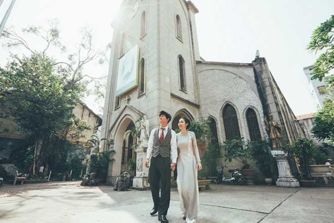 Cap 9X chup anh cuoi tai hien Ha Noi nhung nam 80 hinh anh 6