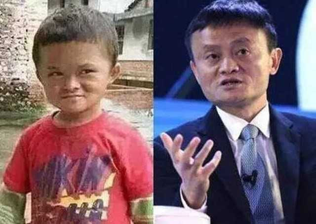 Cau be giong het Jack Ma gap rac roi vi bat ngo noi tieng hinh anh 1