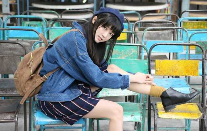 Co gai duoc menh danh thien than tiep vien hang khong hinh anh 2