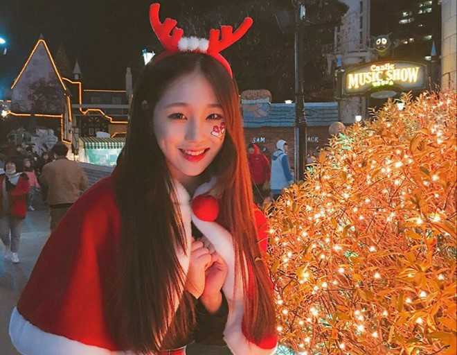 Nhan sac xinh dep cua 9X Han Quoc moi noi tren mang hinh anh 2