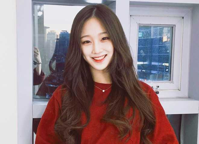 Nhan sac xinh dep cua 9X Han Quoc moi noi tren mang hinh anh 1