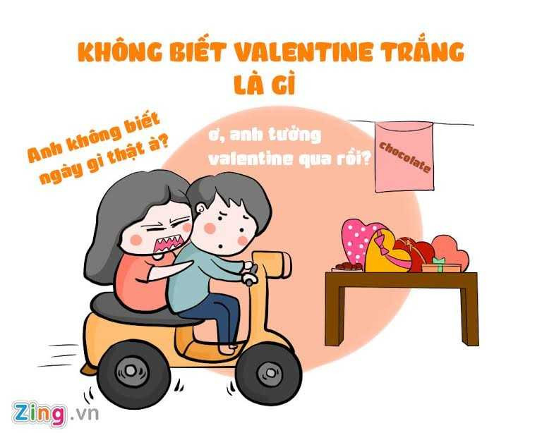 Hai huoc ngay Valentine trang 14/3 : Những tình huống khó đỡ