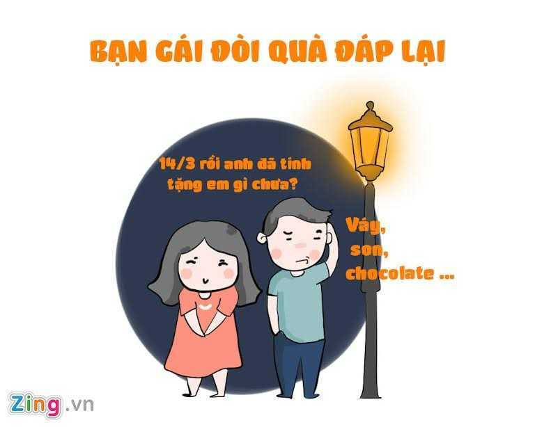 Hai huoc ngay Valentine trang 14/3 : Những tình huống khó đỡ - 1