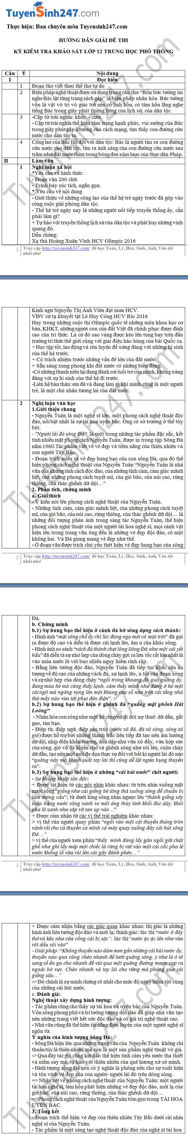 De thi thu THPT Quoc gia mon Van 2017 - So GD Ha Noi