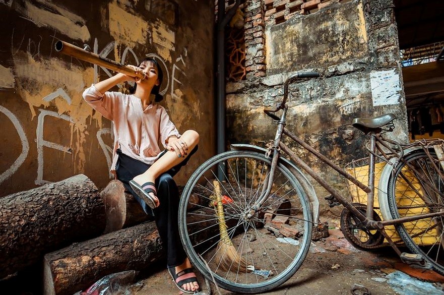 Bo anh ky yeu 'cho bua' cua hoc sinh Ha Noi hinh anh 2