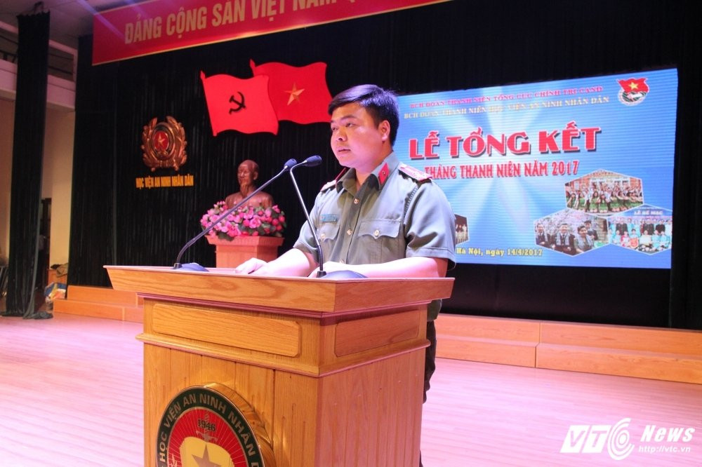 Hinh anh Thanh tich dac biet cua Doan thanh nien Hoc vien An ninh trong Thang Thanh nien 4