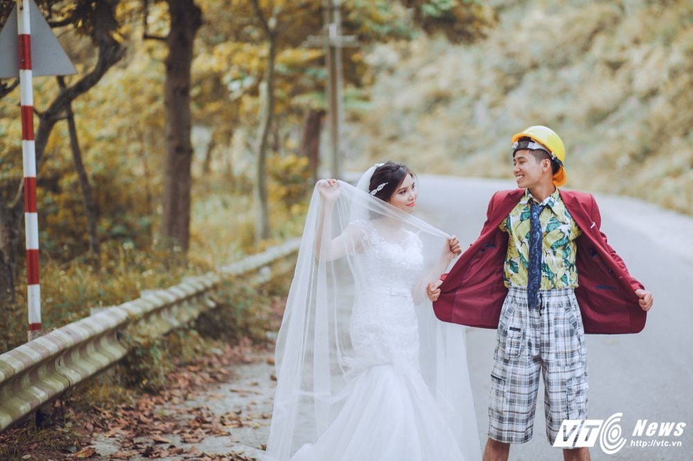 Hinh anh Anh cuoi ‘phien ban tho xay’ cua cap doi Ha Tinh gay ‘sot’