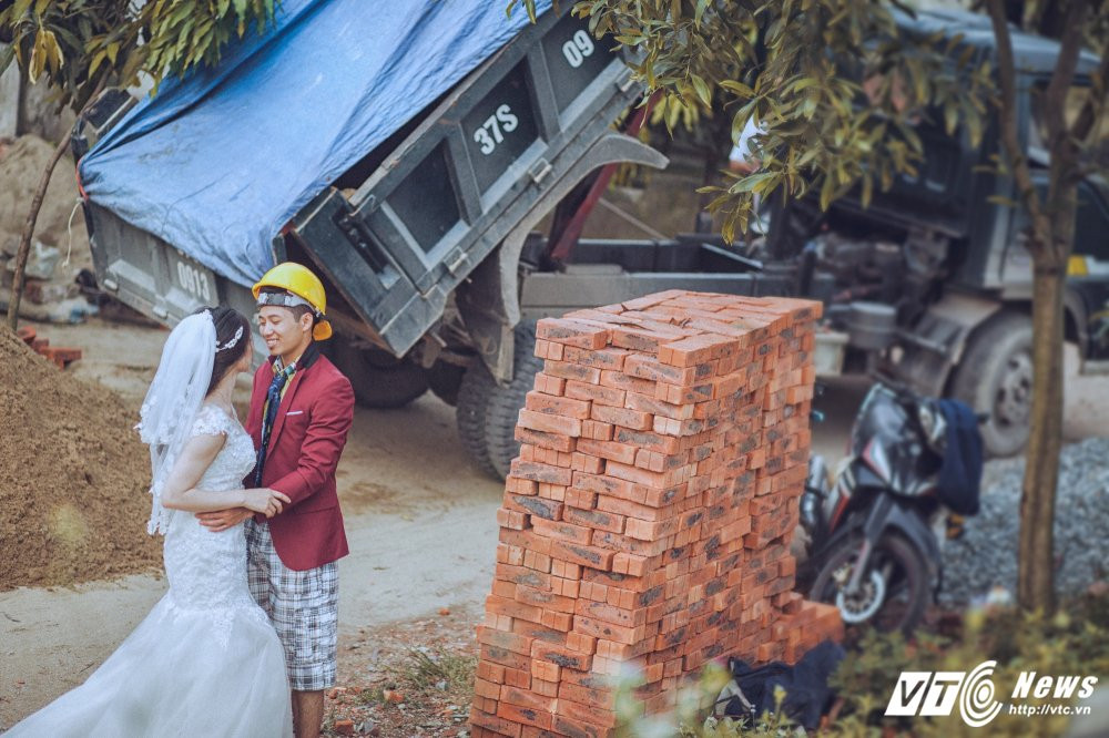 Hinh anh Anh cuoi ‘phien ban tho xay’ cua cap doi Ha Tinh gay ‘sot’ 17