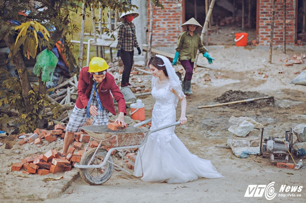 Hinh anh Anh cuoi ‘phien ban tho xay’ cua cap doi Ha Tinh gay ‘sot’ 7