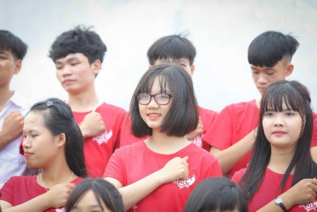 Hinh anh Bo anh cuoi da sac mau cua hoc sinh Bac Giang 3
