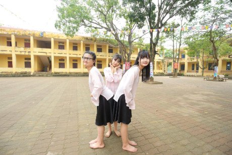 Hinh anh Bo anh cuoi da sac mau cua hoc sinh Bac Giang 8