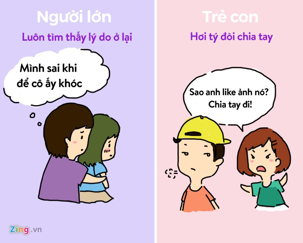 Su khac biet giua tinh yeu nguoi lon va tre con hinh anh 4
