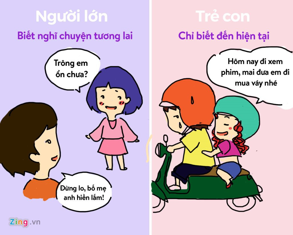 Su khac biet giua tinh yeu nguoi lon va tre con hinh anh 8