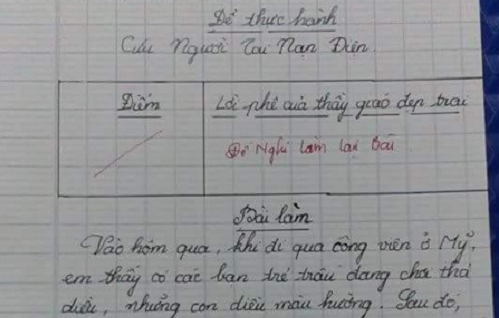 Hinh anh Nhung bai van “ba dao” cua hoc sinh khien giao vien ‘can loi’ 5