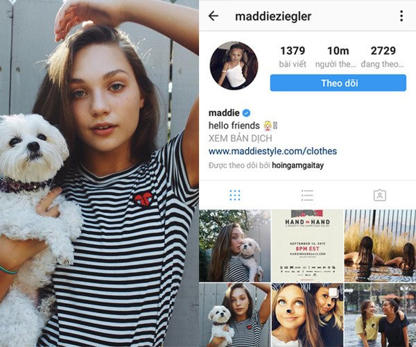 10 hot girl tuoi teen noi tieng tren Instagram vi tai sac ven toan hinh anh 1