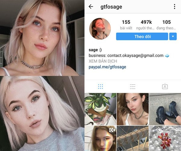 10 hot girl tuoi teen noi tieng tren Instagram vi tai sac ven toan hinh anh 10