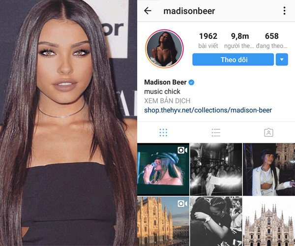 10 hot girl tuoi teen noi tieng tren Instagram vi tai sac ven toan hinh anh 2