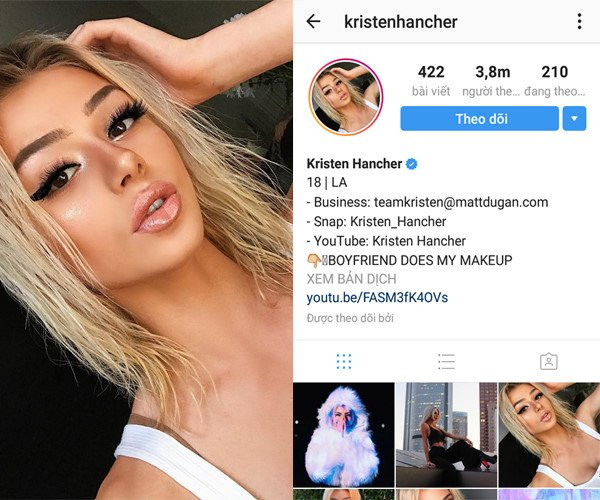 10 hot girl tuoi teen noi tieng tren Instagram vi tai sac ven toan hinh anh 5