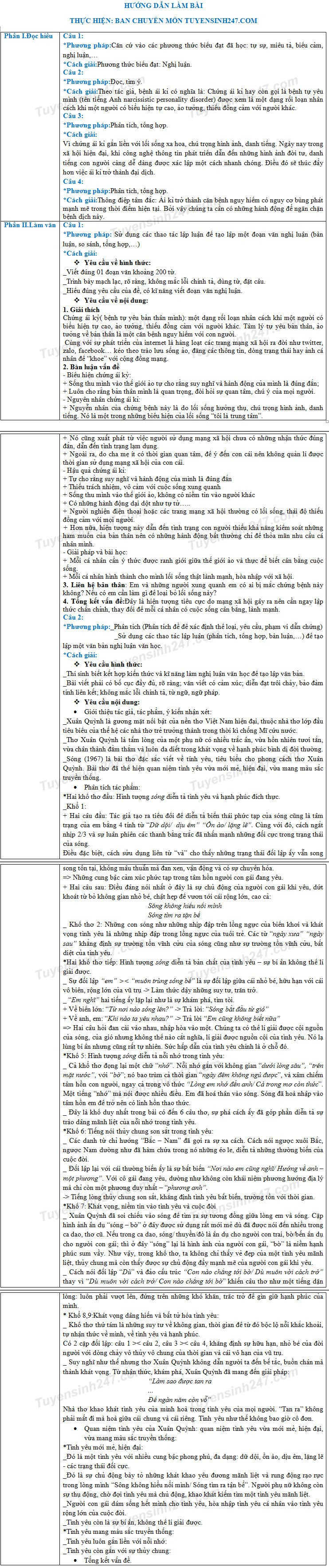 De thi thu THPT Quoc gia mon Van 2018 Chuyen Le Quy Don