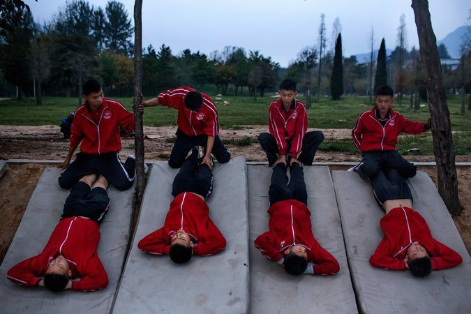 Truong day vo Thieu Lam lon nhat Trung Quoc hinh anh 10