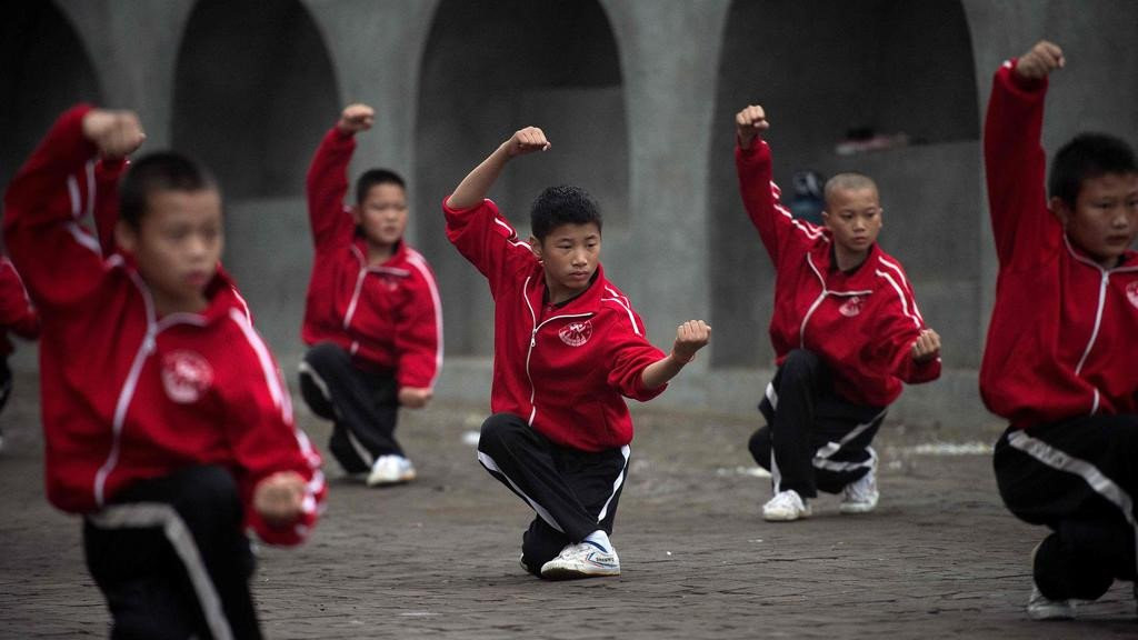 Truong day vo Thieu Lam lon nhat Trung Quoc hinh anh 13