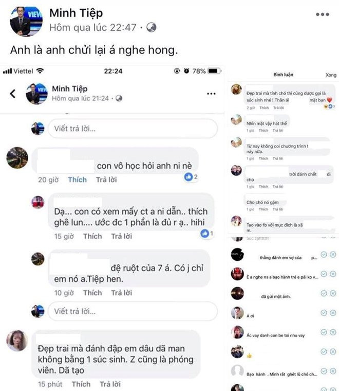 Minh Tiep VTC 'mat an mat ngu' vi giong ten nam MC bi to danh em vo hinh anh 1