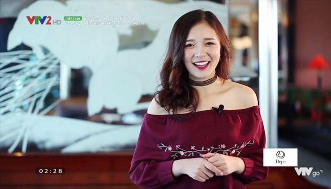 'Hot girl bao chi' noi tieng, dan nhieu chuong trinh cua VTV hinh anh 7