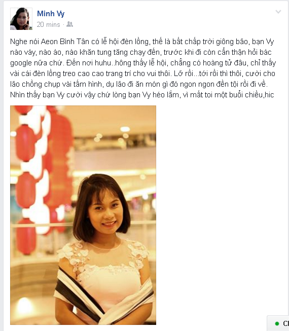 nha van minh vy - le hoi long den nhat ban