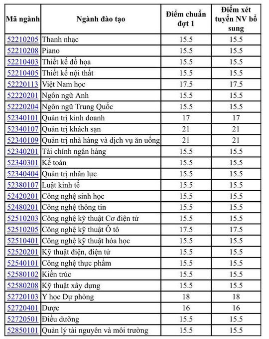 Thêm nhiều trường ĐH tại TP HCM công bố điểm chuẩn - Ảnh 6.