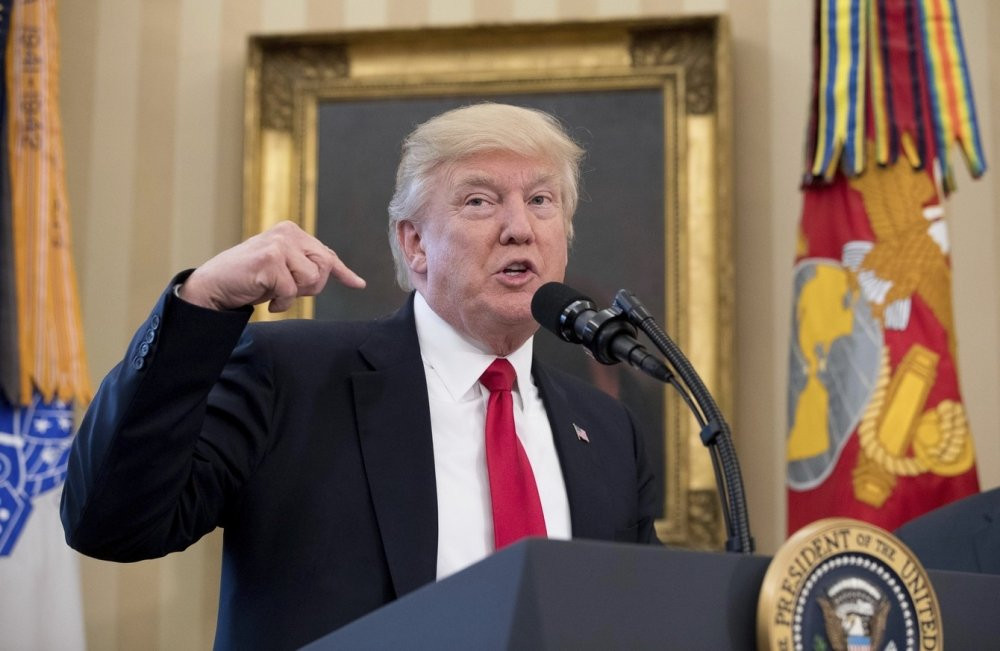 Hinh anh Ong Trump doa 'xu' Trieu Tien neu Trung Quoc lam ngo