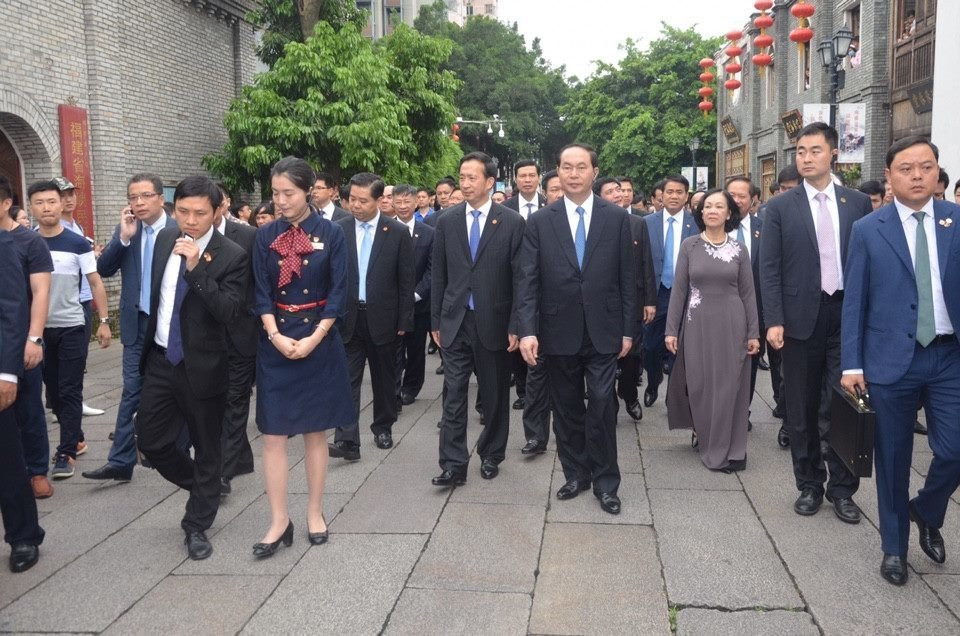 Hinh anh Chu tich nuoc tham pho co 1.400 nam o Phuc Kien 7