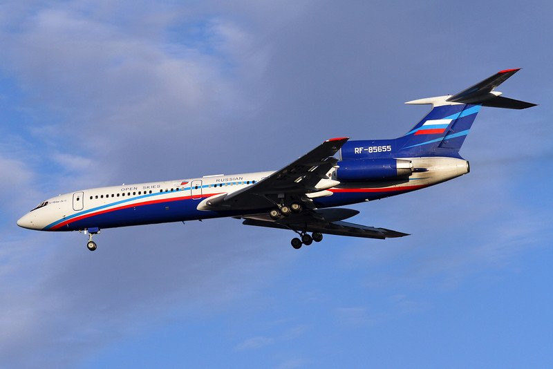 Open Skies Russian Federation Tu-154M RF-85655 (Apr)-2 IAD (BM)(46)-L