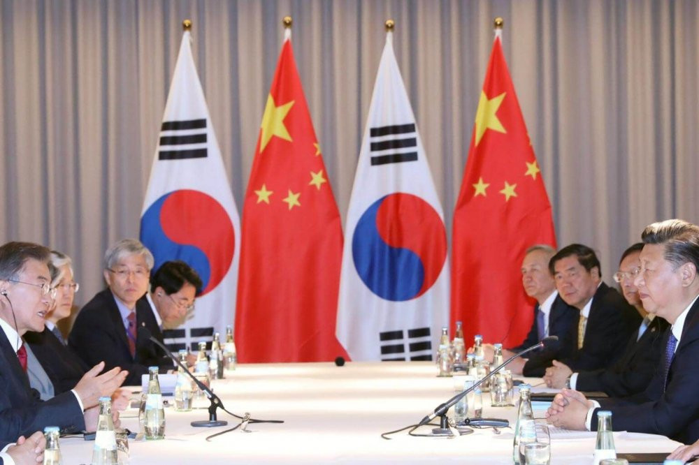 28a-moon jae in and xi jinping