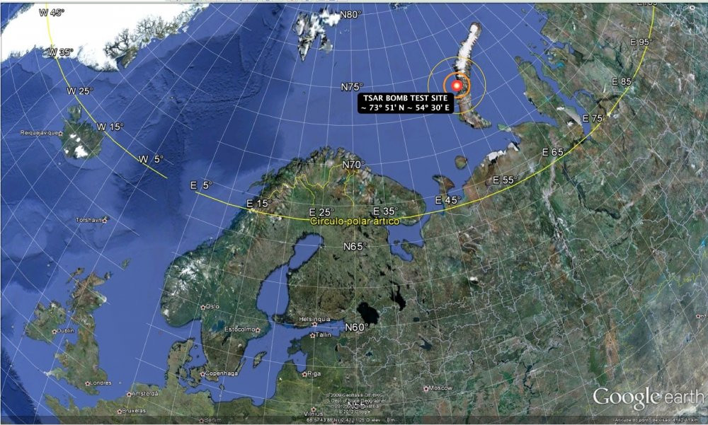 Tsar Bomb Test Site - 4