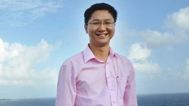 Ông Nguyễn Viết Vy - tân Bí thư Huyện ủy Lý Sơn