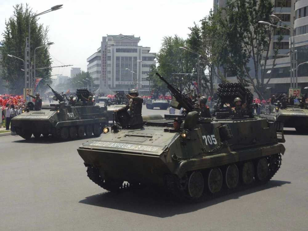 though-the-equipment-is-outdated-north-korea-does-possess-some-armoured-vehicles-which-are-largely-copies-of-soviet-or-chinese-made-models