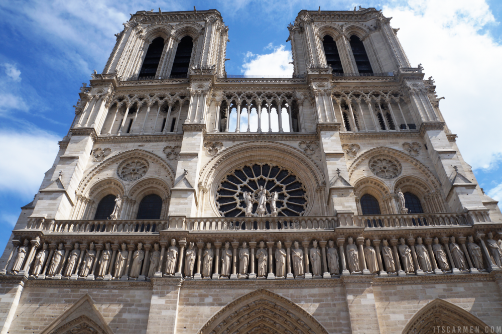 The Beauty of the Notre Dame in Paris Carmen Varner San Diego California lifestyle fashion blog9 11