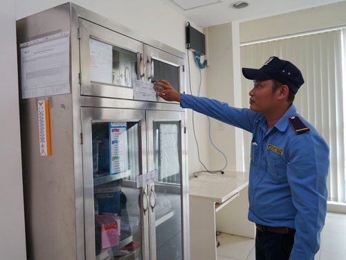 Hinh anh Niem phong Benh vien Quoc te Phuc An Khang