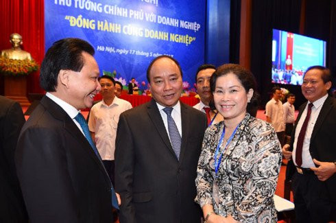 Hinh anh Truc tiep: Thu tuong doi thoai voi cong dong doanh nghiep 8