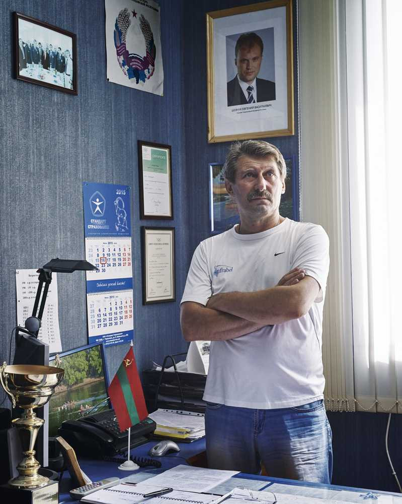 Andrey Voropal, người đứng đầu đội đua thuyền của Transnistria