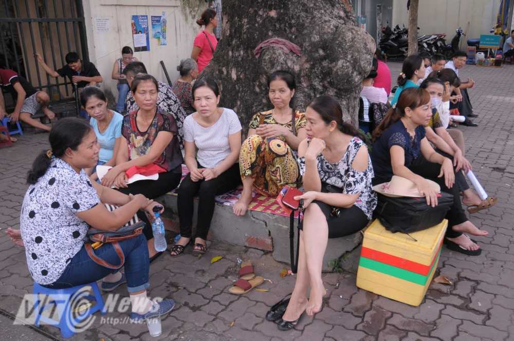 Hoặc có thể ngồi luôn ở gốc cây - Ảnh: Tùng Đinh