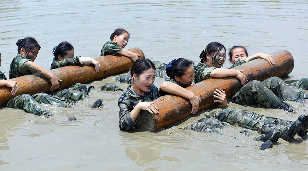 Những bài luyện tập gian khổ không khác gì lính trận