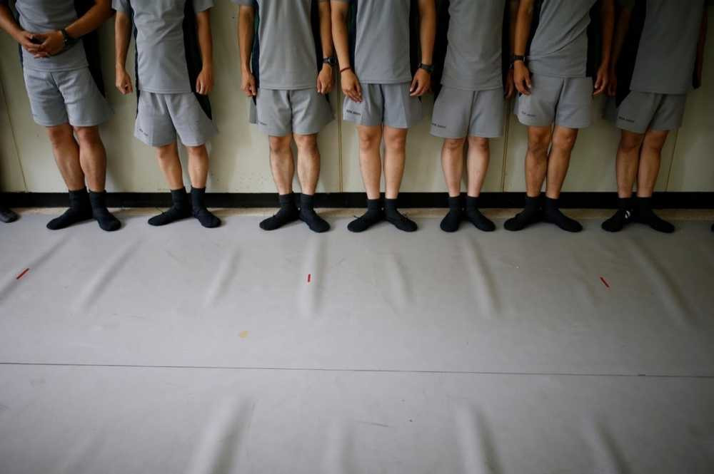 Các học viên trong lớp ba lê